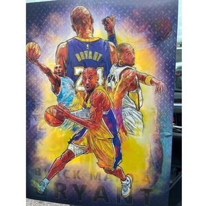 Kobe Bryant Mamba Basketball Legend 3-D Hologram Art Print Poster Wall Decor